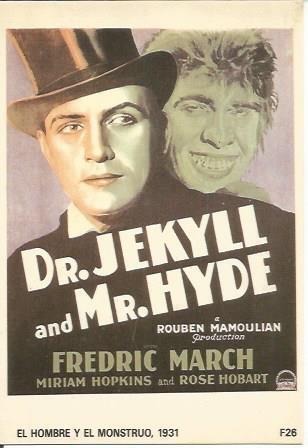 POSTAL A0889: Dr. Jekyll y Mr. Hyde