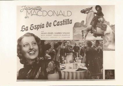POSTAL A0813: La espia de Castilla