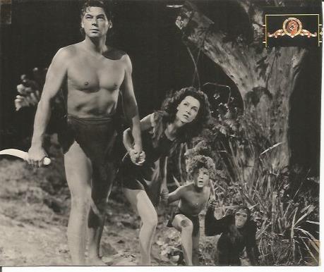POSTAL A0802: Escena de Tarzan 