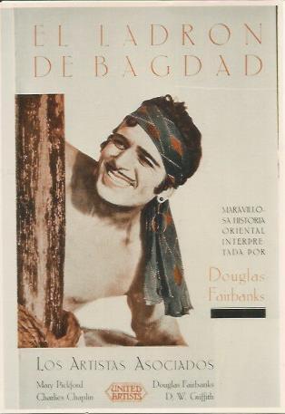 POSTAL A0816: El ladron de Bagdad
