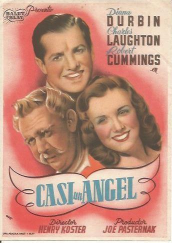 POSTAL A0791: Casi un angel. Publicidad cines Mundial