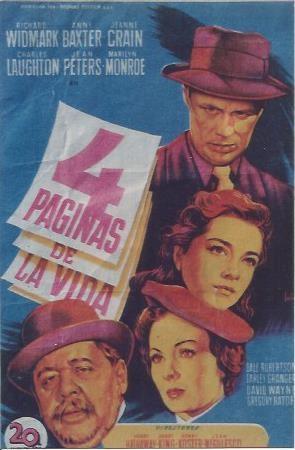 POSTAL A0846: 4 paginas de la vida