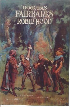 POSTAL A0833: Robon Hood, por Douglas Fairbanks