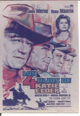 POSTAL A0825: Los  4 hijos de Katie Elder