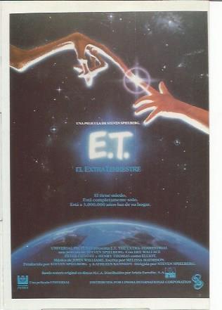 POSTAL A0821: ET el extraterrestre