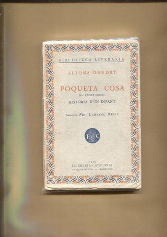 Poqueta cosa (la petite chose) MHistoria d'un Infant