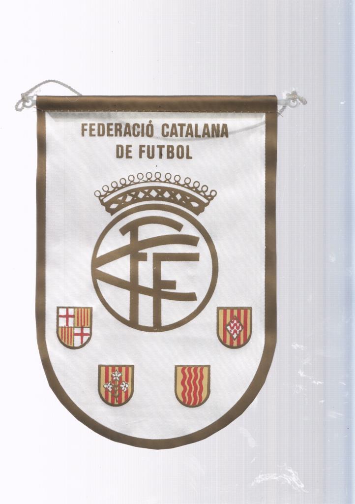 BANDERIN: Federacion Catalana de Futbol