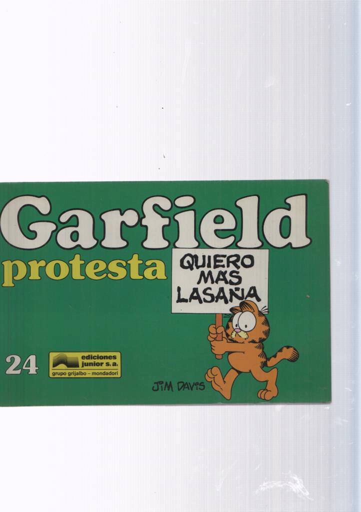 numero 24: Garfield protesta