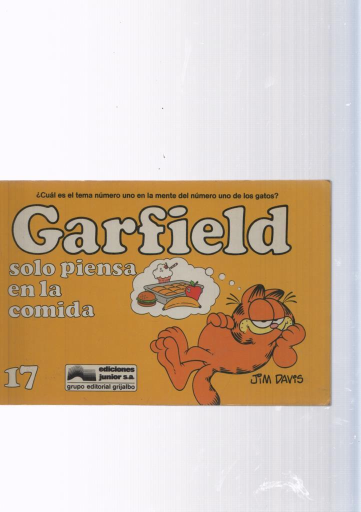 numero 17: Garfield solo piensa en la comida