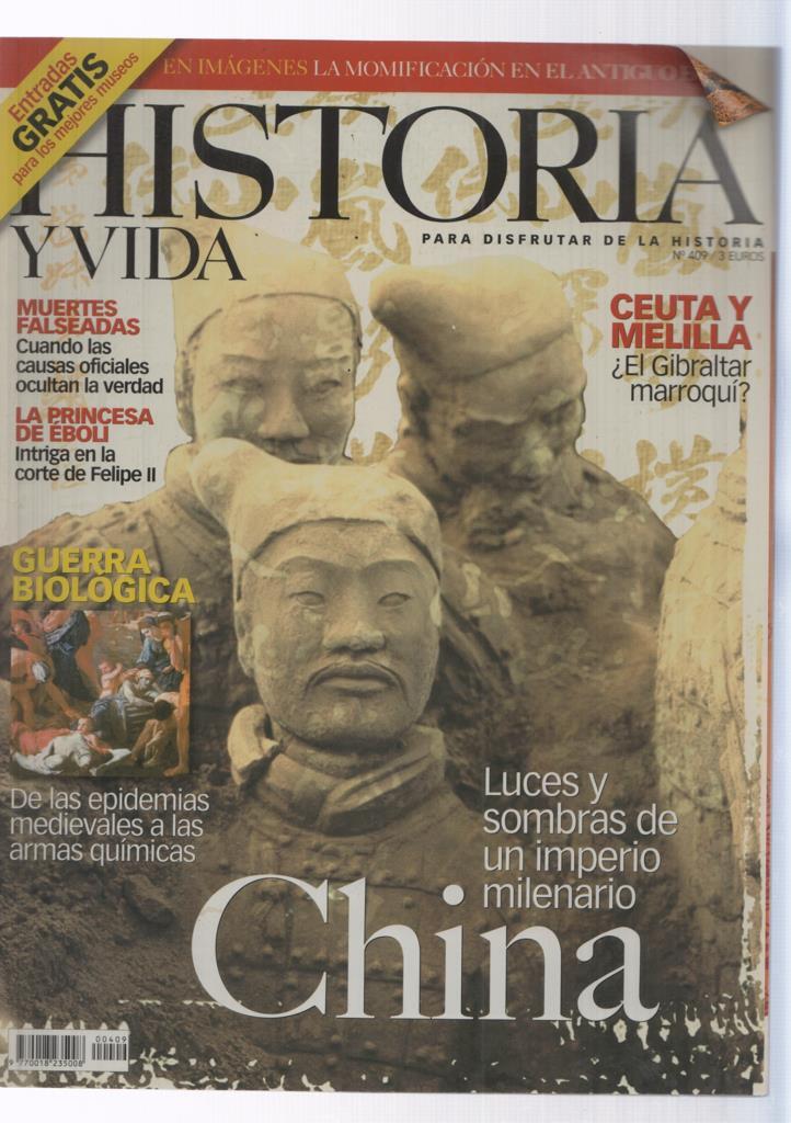 Historia y Vida numero 409: China