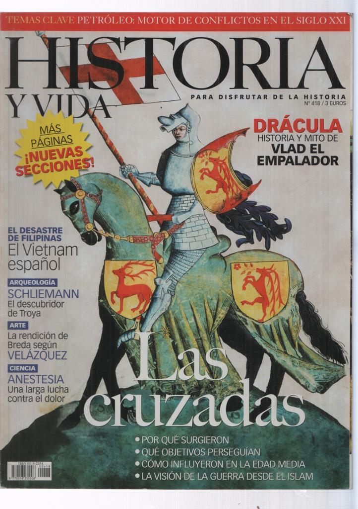 Historia y Vida numero 418: Las cruzadas 