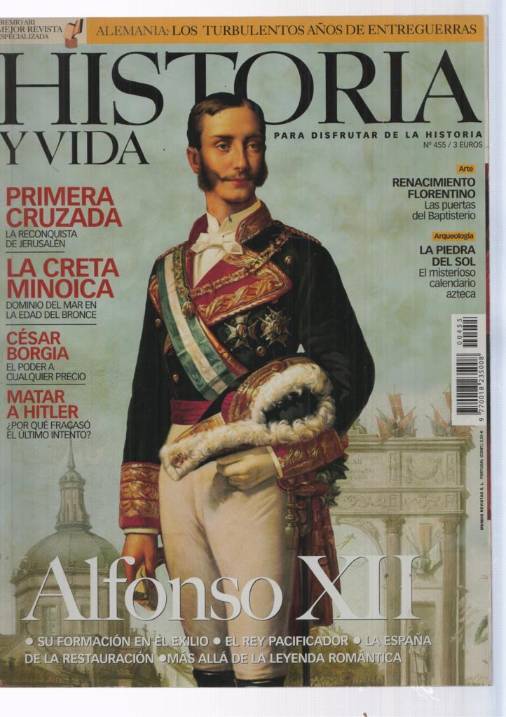 Historia y Vida numero 455: Alfonso XII 