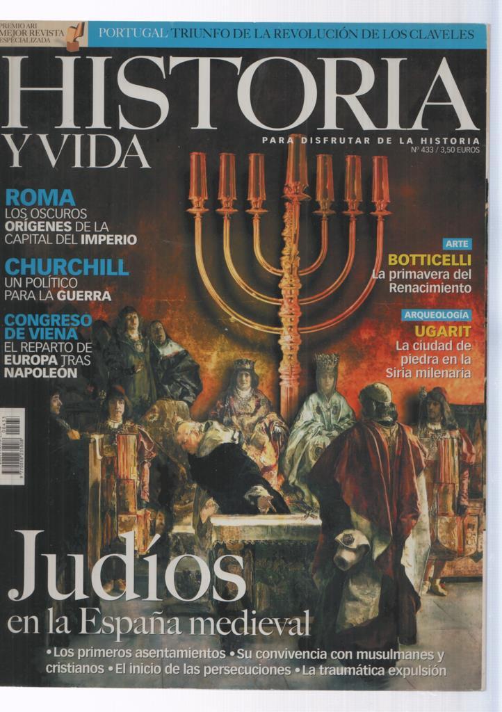 Historia y Vida numero 433: Judios en la españa