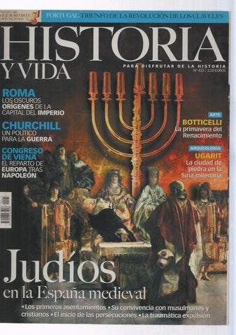 Historia y Vida numero 433: Judios en la españa