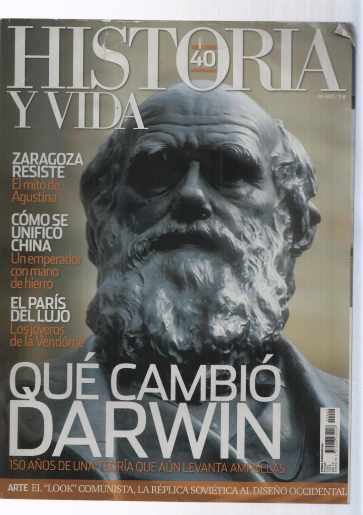 Historia y Vida numero 490: Que cambio Darwin 