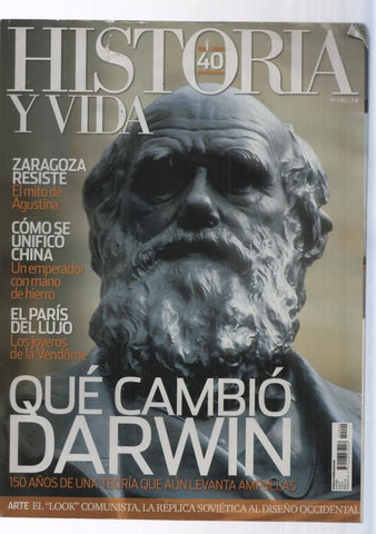 Historia y Vida numero 490: Que cambio Darwin 