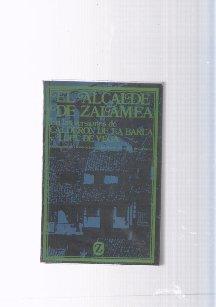 Libros de bolsillo Z numero 180: El Alcalde de Zalamea