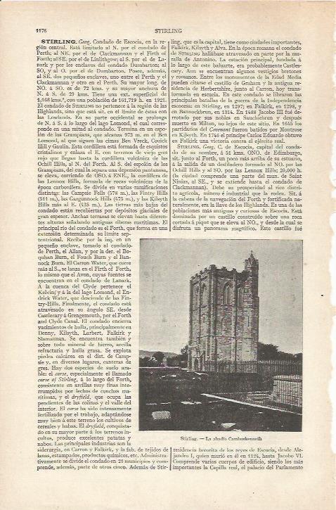 LAMINA ESPASA 34292:Abadia Cambuskenneth en Stirling