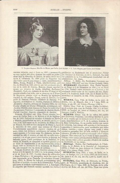 LAMINA ESPASA 34289: La Gran Duquesa Matilde de Hesse, por Stieler