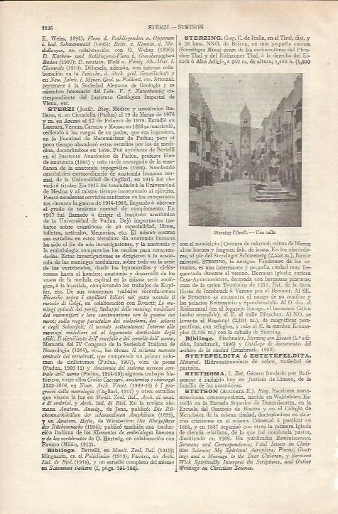 LAMINA ESPASA 34284: Calle de Sterzing, Tirol