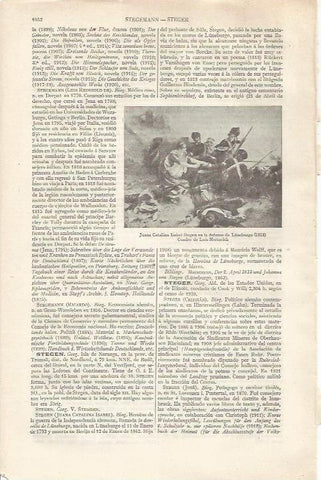 LAMINA ESPASA 34280: Juana Catalina en la defensa de Luneburgo, 1812, por Herterich