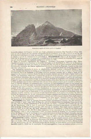 LAMINA ESPASA 34268: Castillo de Eschia, por Stanfield