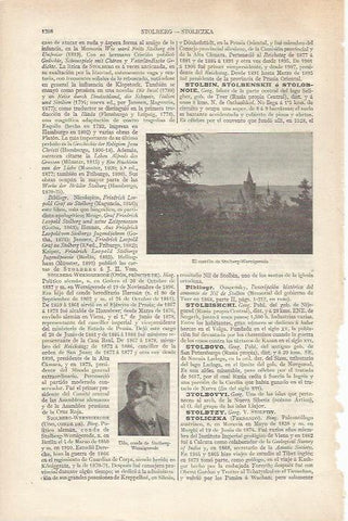 LAMINA ESPASA 34295: Castillo de Stolberg-Wernigerode, Alemania