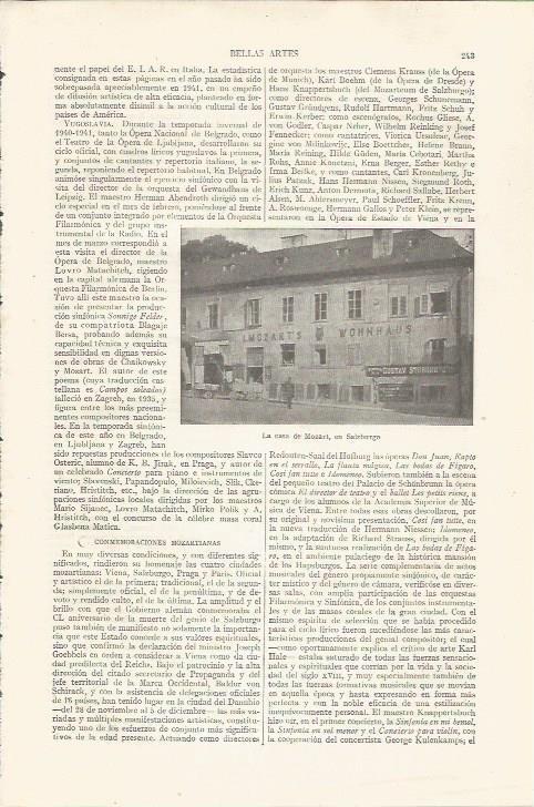 LAMINA ESPASA 34382: Casa de Mozart en Salzburgo, Austria