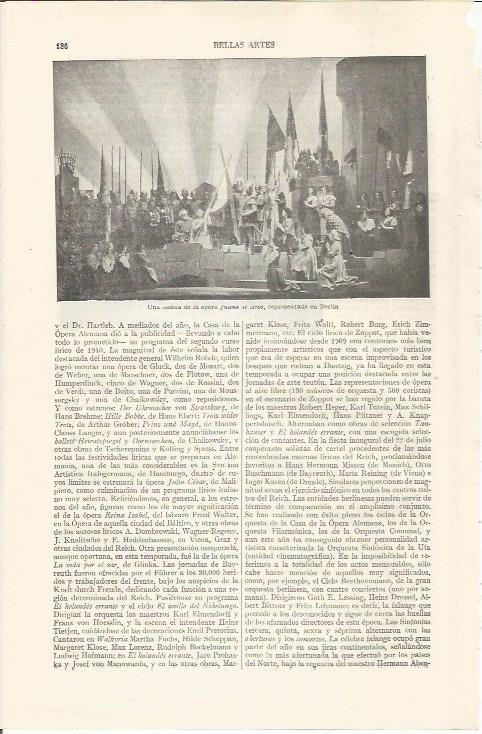 LAMINA ESPASA 34378: Escena de la opera Juana de Arco 