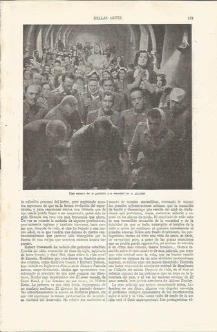 LAMINA ESPASA 34374: Escena de Sin novedad en el Alcazar