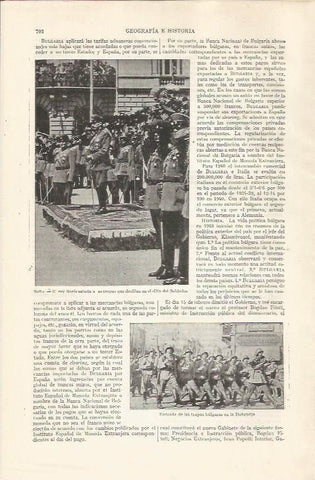 LAMINA ESPASA 34413: El rey Boris de Bulgaria en el Dia del Soldado