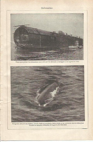 LAMINA ESPASA 34340: Dique para probar submarinos