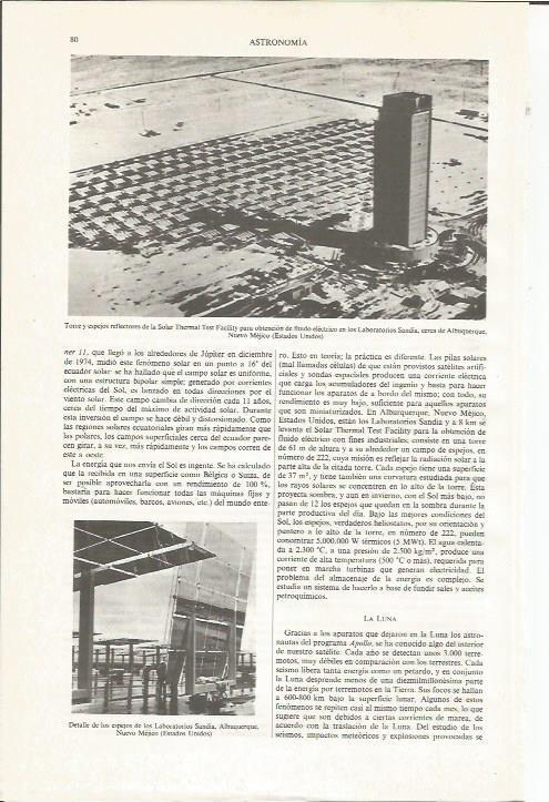 LAMINA ESPASA 33994: Torre de la Solar Thermal Test Facility en Nuevo Mejico