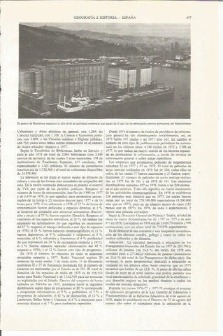 LAMINA ESPASA 34033: Puerto de Barcelona en 1977