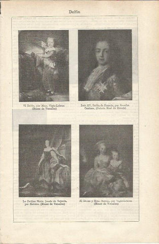 LAMINA ESPASA 33960: Luis XV de Francia y Maria Josefa de Saboya
