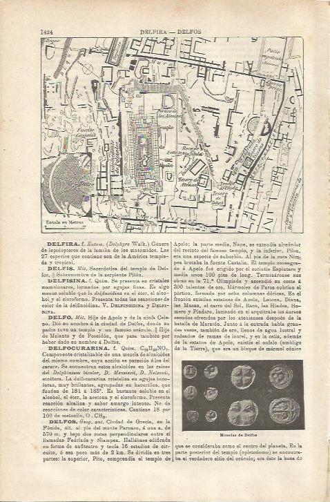 LAMINA ESPASA 33961: Plano de Delfos
