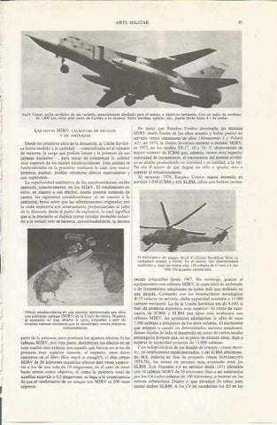 LAMINA ESPASA 33987: Su-24 Fencer, avion sovietico