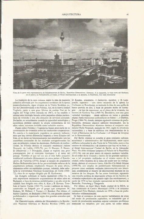 LAMINA ESPASA 33985: Vista de Stdadtzentrum de Berlin
