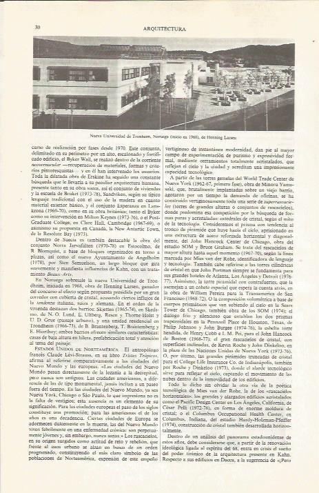 LAMINA ESPASA 33981: Nueva Universidad de Tronheim, Noruega