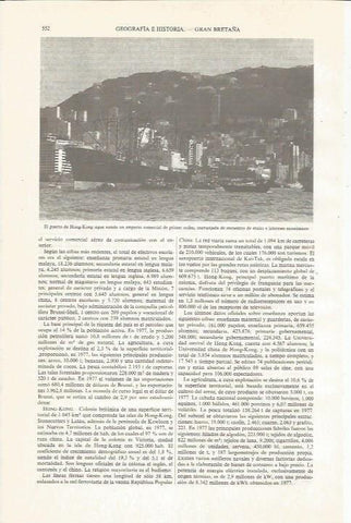 LAMINA ESPASA 34052: Puerto de Hong Kong