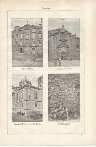 LAMINA ESPASA 34139: Edificios de Solsona