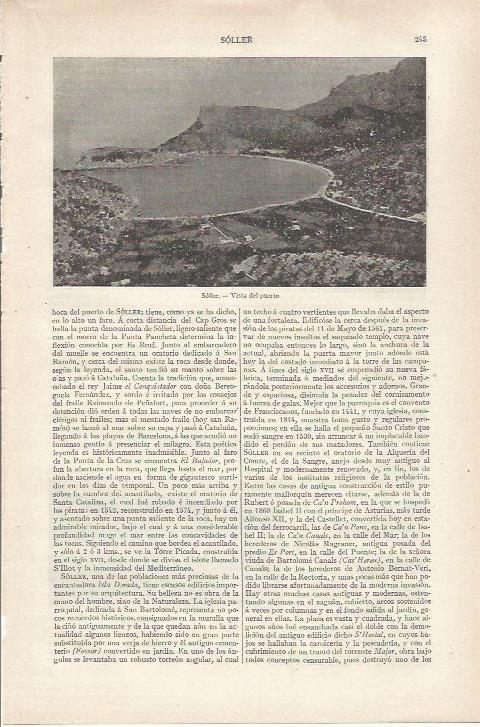 LAMINA ESPASA 34145: Puerto de Soller