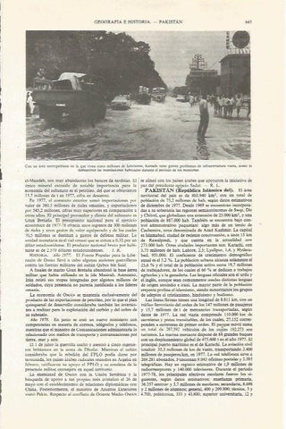 LAMINA ESPASA 34076: Calle de Karachi