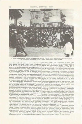 LAMINA ESPASA 34084: Manifestacion en Lome, Togo