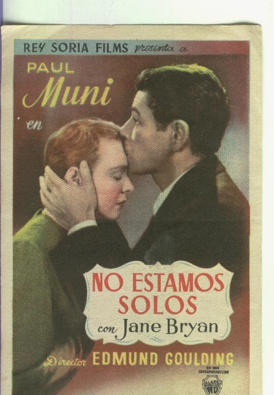 Programas de Cine; No estamos solos