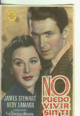 Programas de Cine: No puedo vivir sin ti