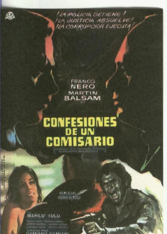 Programas de Cine: Confesiones de un comisario