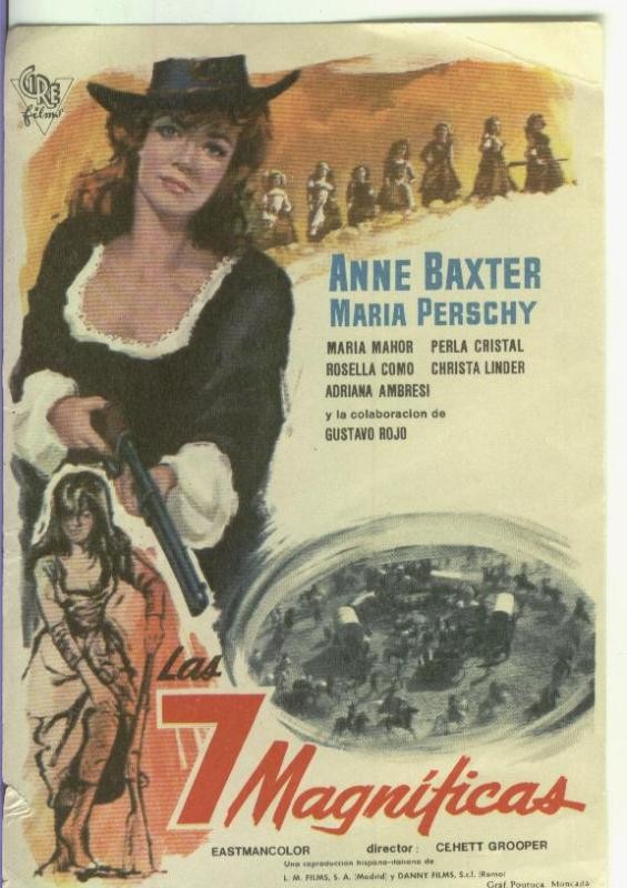 Programas de Cine: las 7 magnificas
