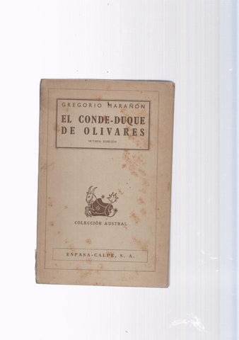 El Conde Duque de Olivares