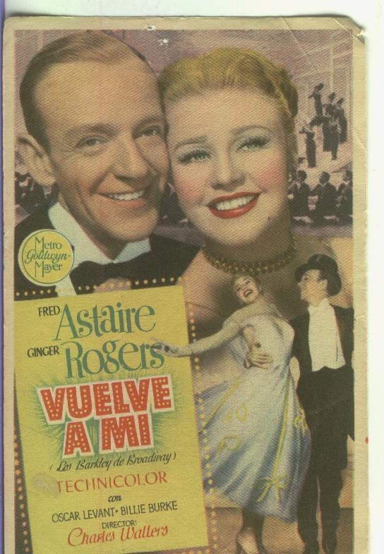 Programas de Cine: Vuelve a mi